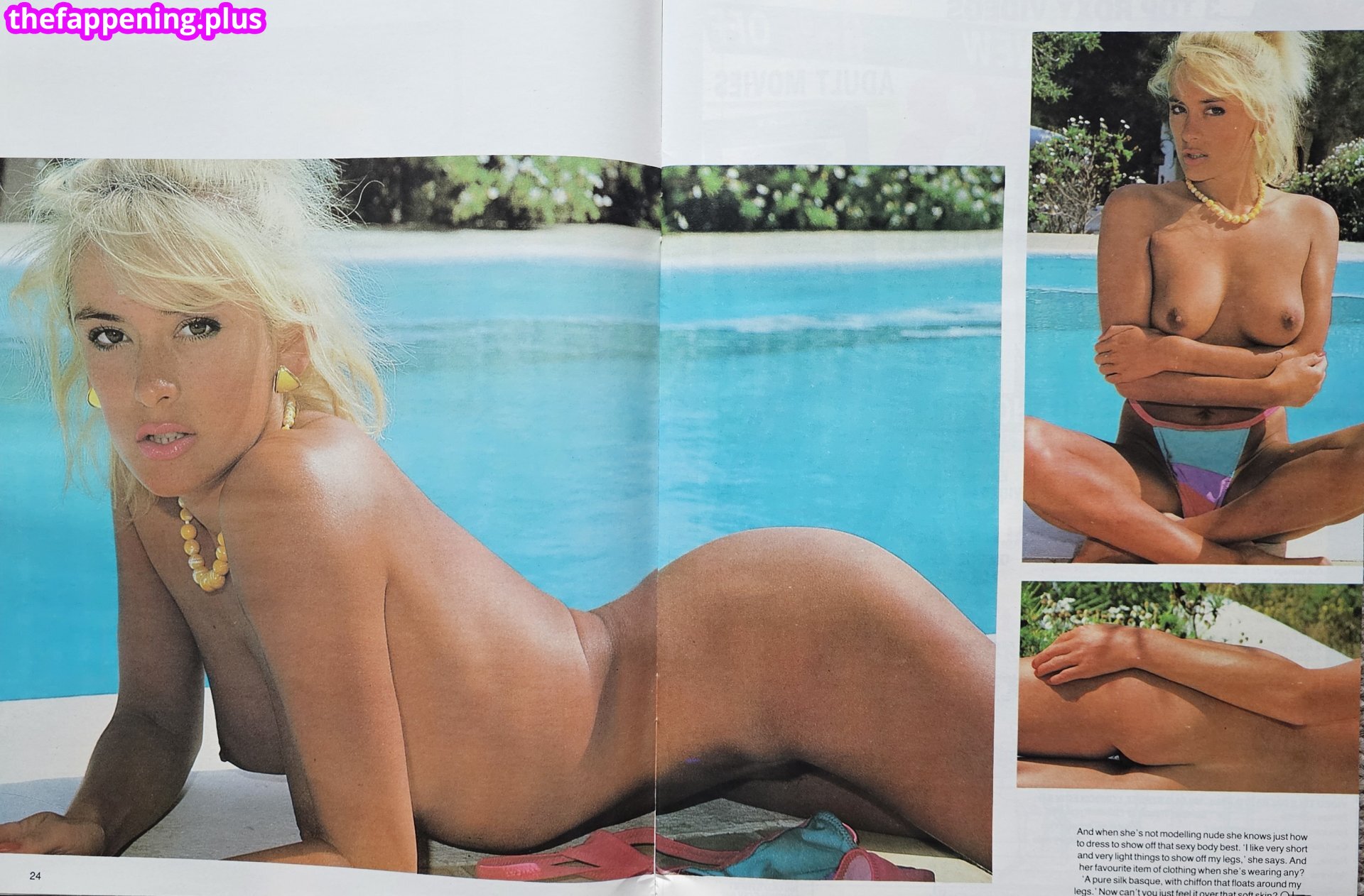 1980'S & Early 90'S Page 3 Girls / GlamourTeaJames / https: / mariawhittaker Foto OnlyFans Nua #487