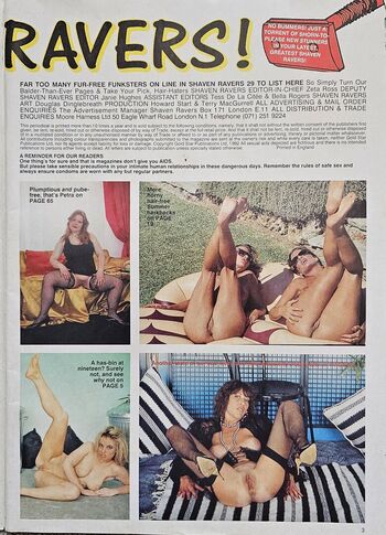 1980'S & Early 90'S Page 3 Girls