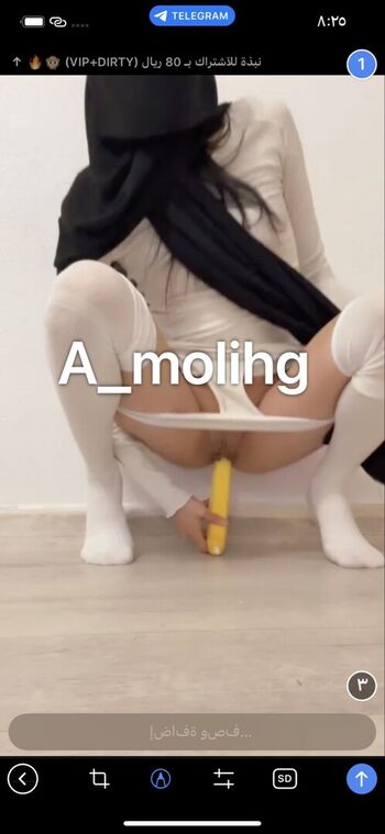 Full leaked A molihg private onlyfans photo