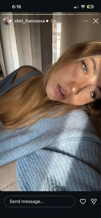 Full leaked Chiri francesca private onlyfans photo