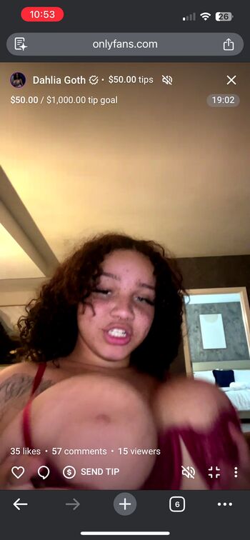Full leaked Dahliagoth private onlyfans photo