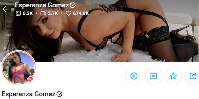 Full leaked Esperanza gomez page private onlyfans photo