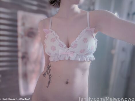 Full leaked Meiwowowo page private onlyfans photo
