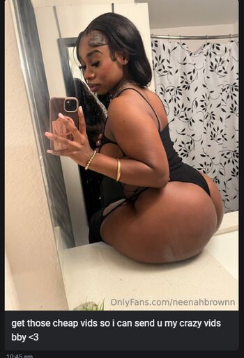 Full leaked Neenah brown private onlyfans photo