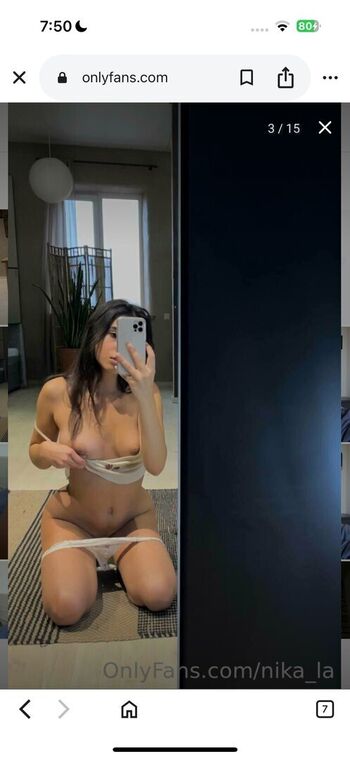 Full leaked Nika la private onlyfans photo