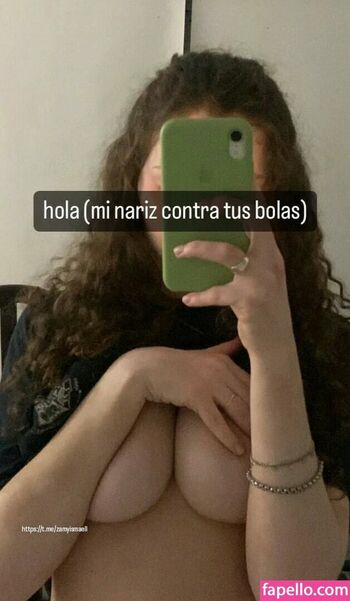 Full leaked Zamy ismael private onlyfans photo